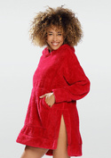Bluza ARIELA - puch malina  - Dkaren