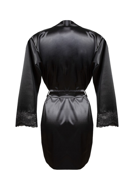 Podomka HAZEL - satyna czarny - Dkaren