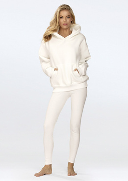 Komplet Oseye - ecru bawełna gruba i prążki - Dkaren