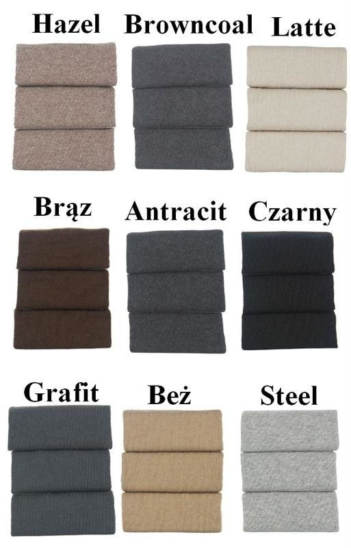 Bawełniane rajstopy z  dużym klinem Wola Madame 2XL/ kolory do wyboru / beżowy