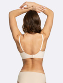 Biustonosz bezszwowy JELLY BRA BASIC beżowy