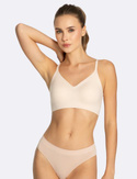 Bezszwowy biustonosz SIMPLE BRA TOP BRALETKA  czarny 