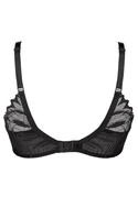 Eclipse Half Cup BH mit Spitze schwarz - czarny (ECLIPSE/B3) - Gorteks