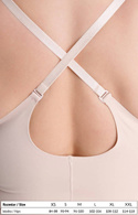 Bezszwowe, oddychajace body pod biust Julimex 219
