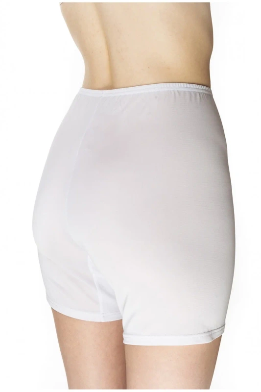 Białe bokserki/reformy Mewa 4140 Maja z jedwabiu Vistex