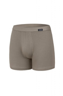 Gładkie bokserki Cornette  Authentic jeansowy