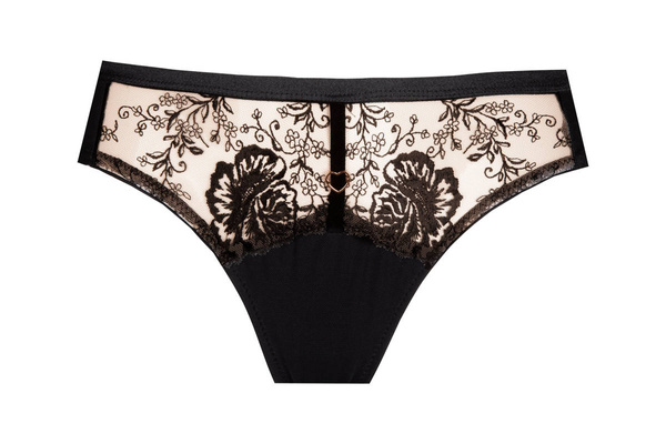 Figi SASKIA czarny beż - Unikat