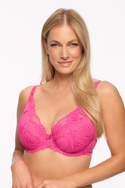 Biustonosz Push Up Sophia neonowy róż 1225 - Gaia