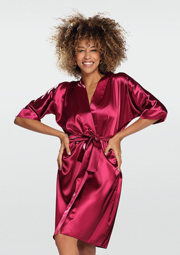 Podomka 100 - satyna bordo - Dkaren