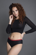 Bezszwowe wysokie figi Julimex  BELTIE AMORE