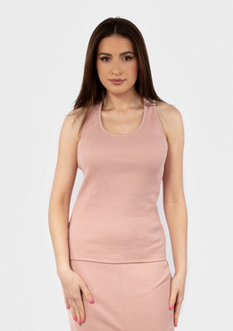 Bokserka DK-K-P2 - puder bawełna prążki - Dkaren