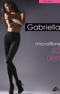 Rajstopy damskie Gabriella Mikrofibra 40 den nero