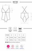 Body z otwartym krokiem 841-TED-1 body
