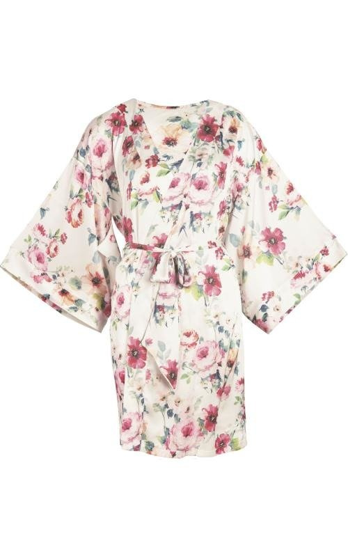 Wiązany szlafrok damski Unikat -  ROSE