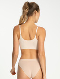 Bezszwowy biustonosz SIMPLE BRA TOP BRALETKA  czarny 
