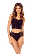 Koronkowe majtki Molly 5038 Czarny - Lapinee