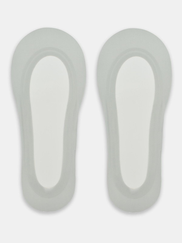 6 par w opakowaniu - Stopki niskie laserowe silikon ABS szare - Noviti SN036