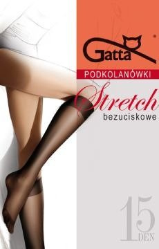 Podkolanówki Gatta Strech - 2 pary w opak kolor fumo