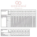 Eleganckie figi z koronką Gorsenia K437 DEBORA/P - Ostatnie Sztuki