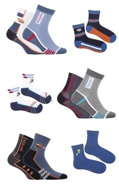 Skarpety chłopięce Gatta / Wola 11-15 lat mix