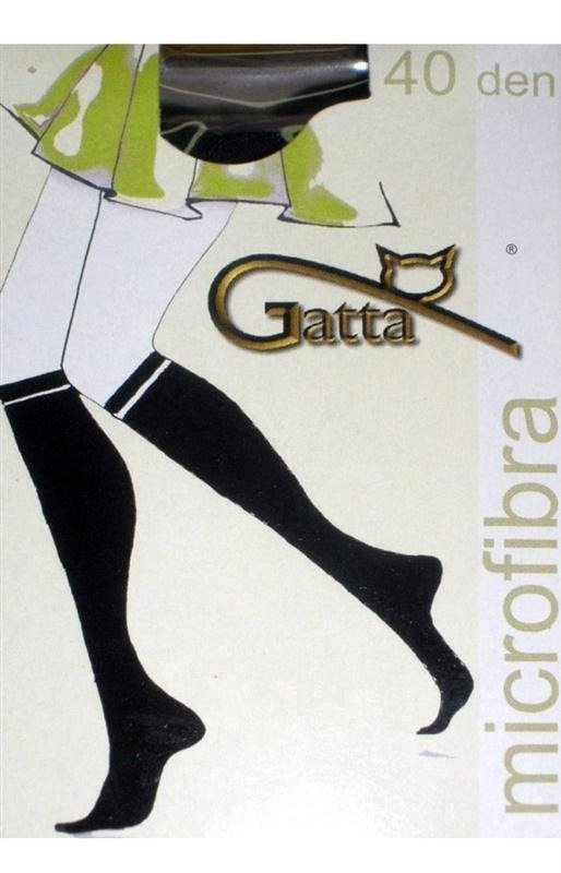 Podkolanówki Gatta microfibra - 40den  lemon