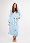 Szlafrok/Podomka DIANA DŁUGA - puch błękit  - Dkaren