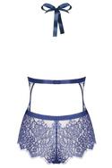 Efektowne koronkowe body Obsessive Flowlace