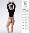 Koronkowe figi Julimex TANGA CHOCO
