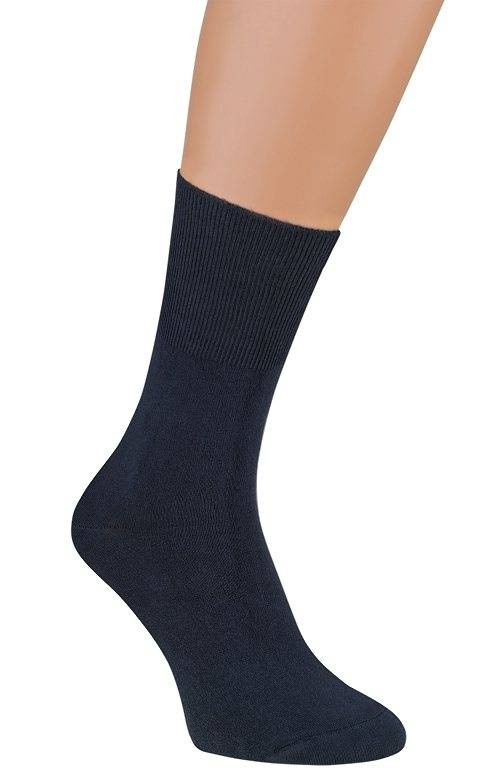 Długie  skarpetki bambusowe Skarpol 10 GRAFITOWE