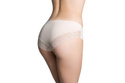 Bezszwowe figi Julimex - Cheekie Panty beżowe