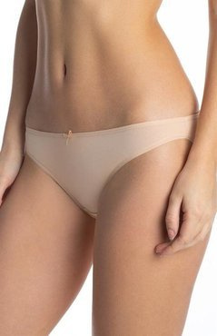 Beżowe Figi damskie Lama 400 Minibikini Trójpak