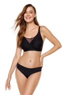 Misty biustonosz miękki bez fiszbin plus size - czarny (MISTY/B2/CZARNY) - Gorteks