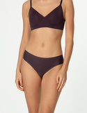Figi SIMPLE w kroju BRASIL DARK PLUM- Julimex