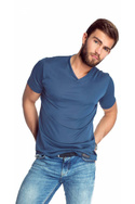 Niebieski t-shirt MEWA 6087 Caro 