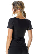 Koszulka damska Dori 6692 Czarny - Mewa
