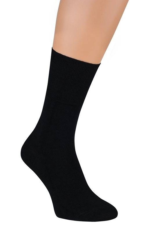 Długie  skarpetki bambusowe Skarpol 10 CZARNE