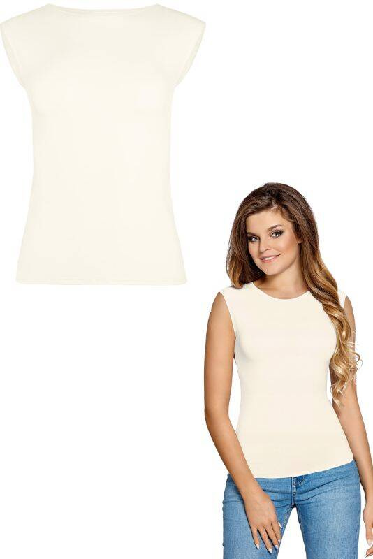 Modna bluzka damska Babell INDI ECRU