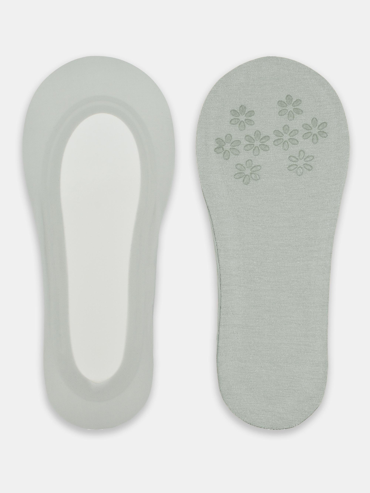 6 par w opakowaniu - Stopki niskie laserowe silikon ABS szare - Noviti SN036