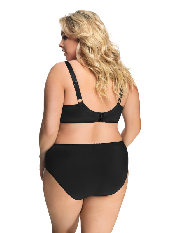 Ozdobne czarne  figi Gorsenia K358 BLANCA 