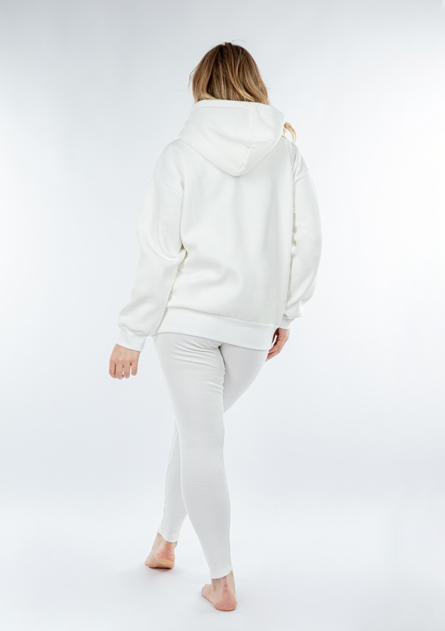 Komplet Oseye H1 - fuksja bawełna gruba i prążki - Dkaren