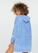 Bluza ARIELA - puch ciemny niebieski  - Dkaren