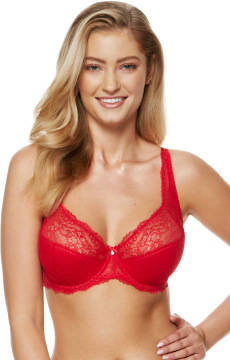 Czerwony biustonosz usztywniany Gorteks SCARLET/B1