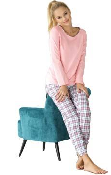 Bawełniana dwuczęściowa piżama damska Unikat GERDA