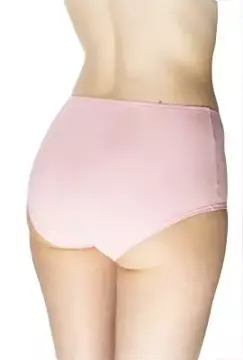 Klasyczne majtki damskie z wciąganą gumką Mewa 6340 Eliza  w kolorze różowym