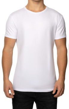 Klasyczny bawełniany biały T-shirt męski Unikat UGO