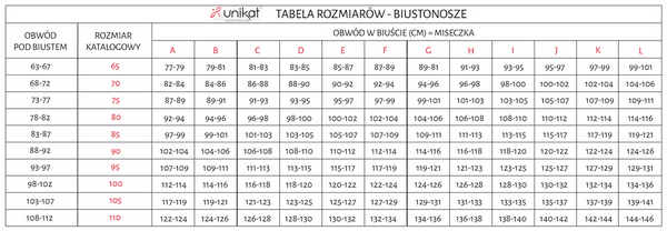 Czarno-beżowy biustonosz Unikat MADISON full cup